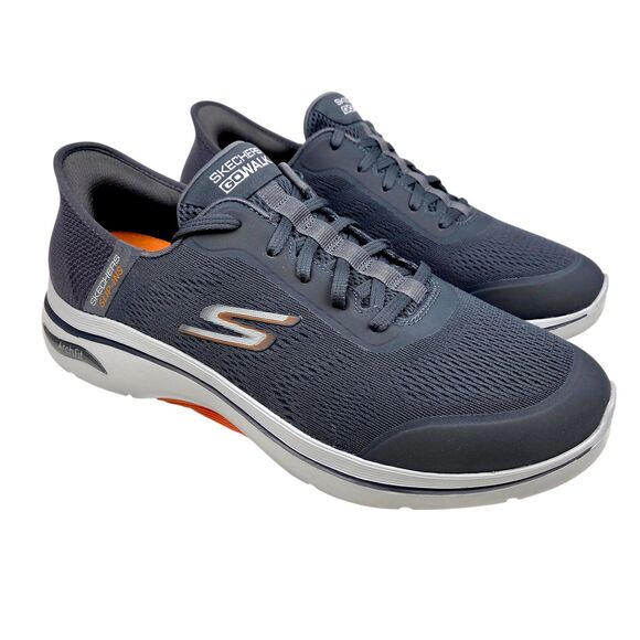 Skechers GO Walk Arch Fit 2.0 Sneakers Gray Mens Size 11.5 WW Extra Wide main image 5